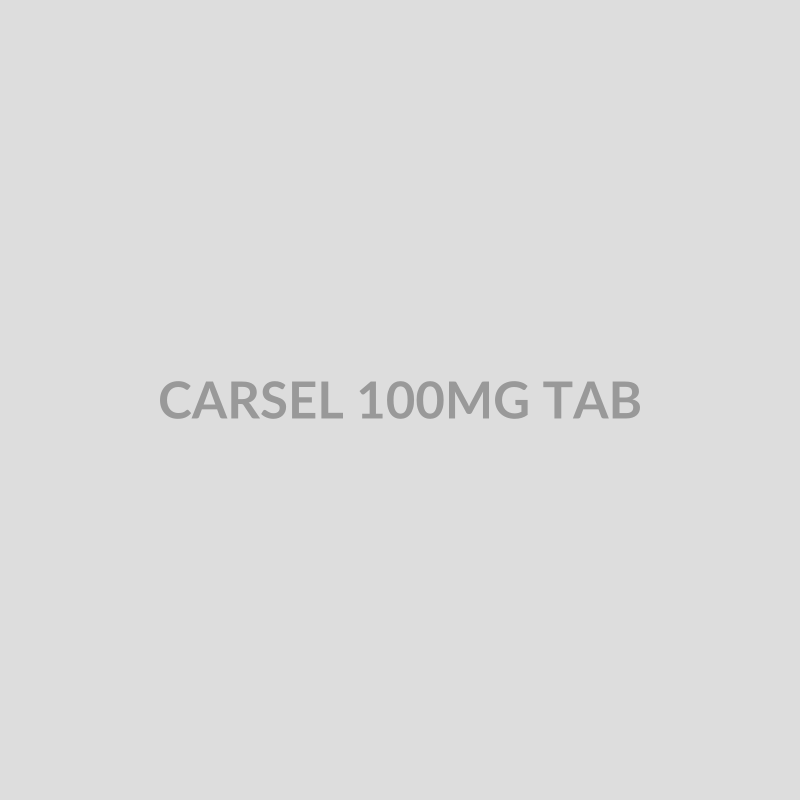 CARSEL 100MG TAB - Bolan Clinic Pharmacy