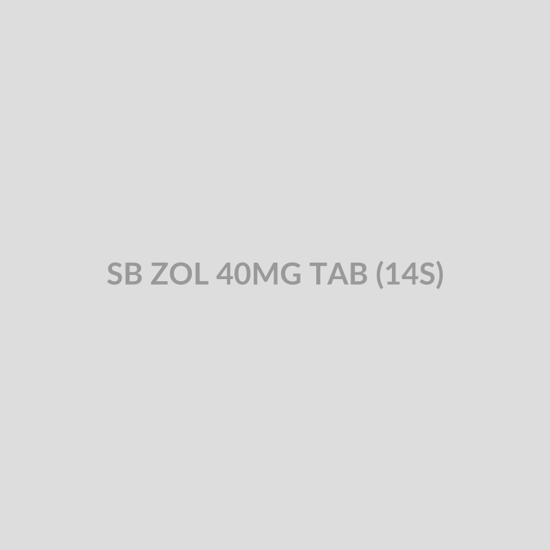 SB ZOL 40MG TAB (14S) - Bolan Clinic Pharmacy