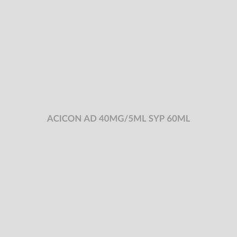 ACICON AD 40MG/5ML SYP 60ML - Bolan Clinic Pharmacy