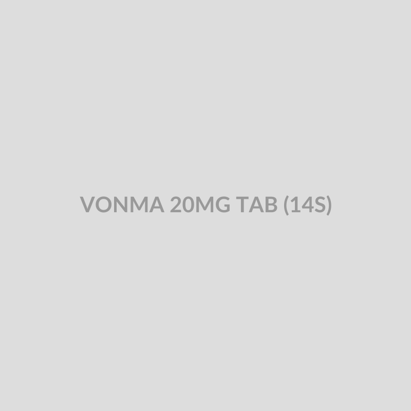 VONMA 20MG TAB (14S) - Bolan Clinic Pharmacy