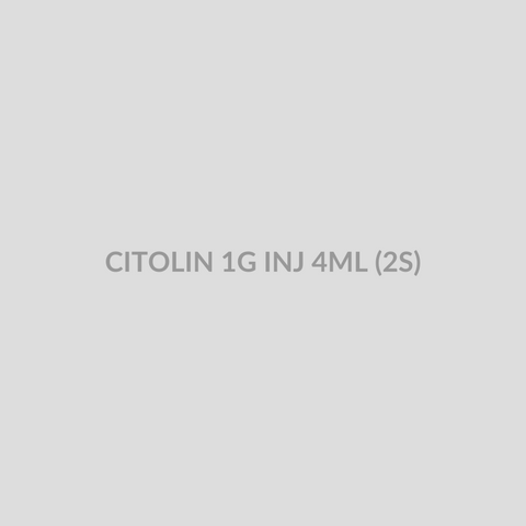CITOLIN 1G INJ 4ML (2S) - Bolan Clinic Pharmacy