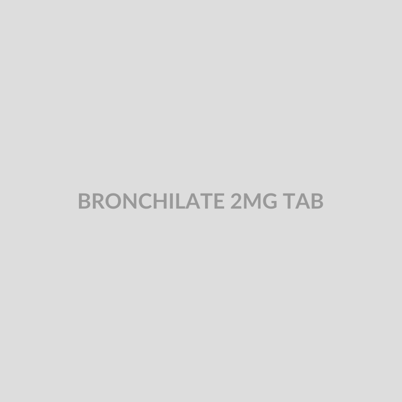 BRONCHILATE 2MG TAB - Bolan Clinic Pharmacy
