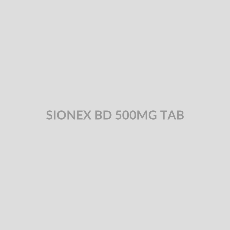 SIONEX BD 500MG TAB - Bolan Clinic Pharmacy