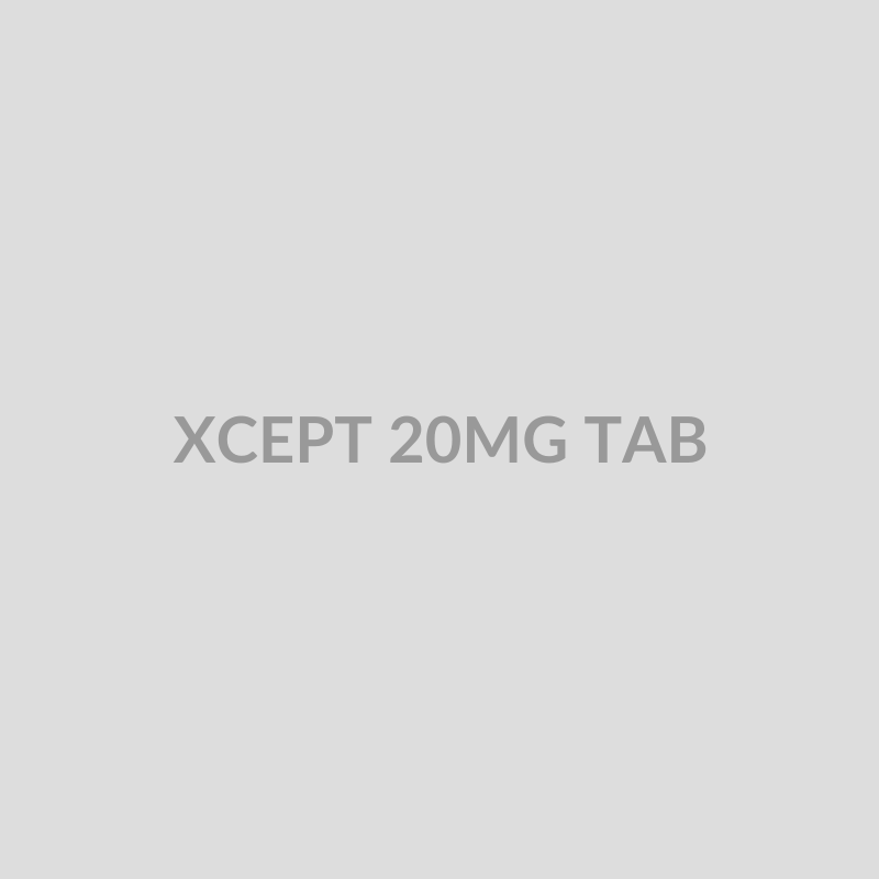 XCEPT 20MG TAB - Bolan Clinic Pharmacy