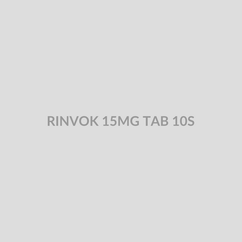 RINVOK 15MG TAB 10S - Bolan Clinic Pharmacy