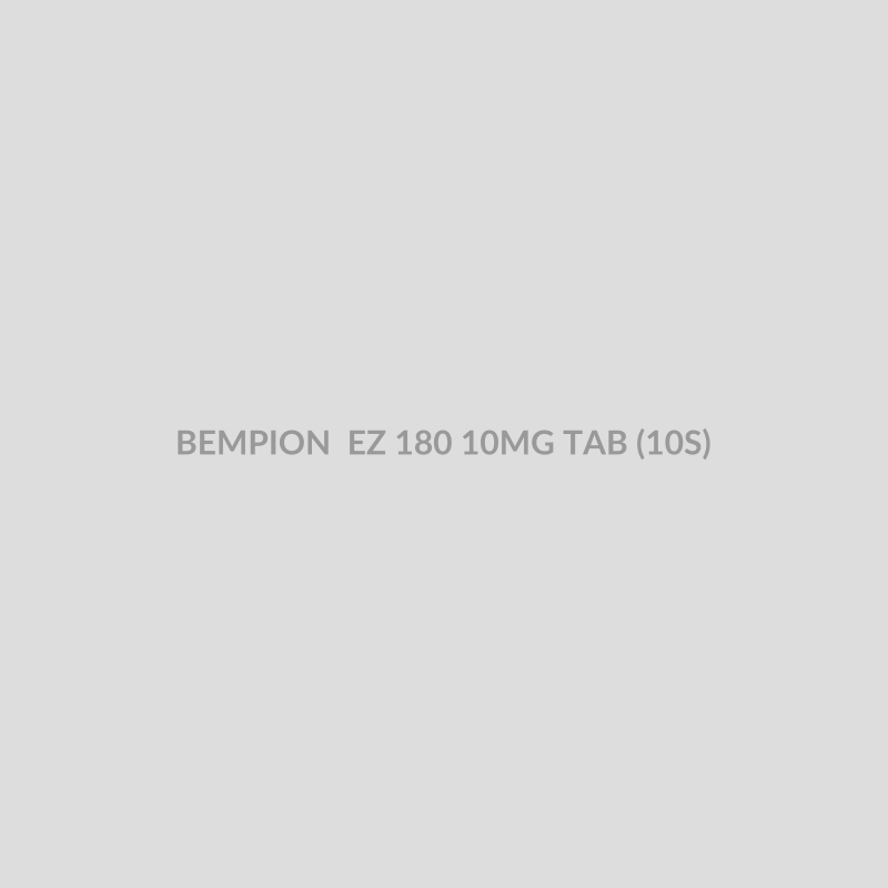 BEMPION EZ 180 10MG TAB (10S) - Bolan Clinic Pharmacy