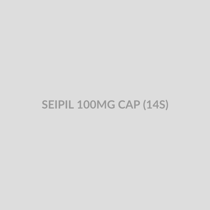 SEIPIL 100MG CAP (14S) - Bolan Clinic Pharmacy