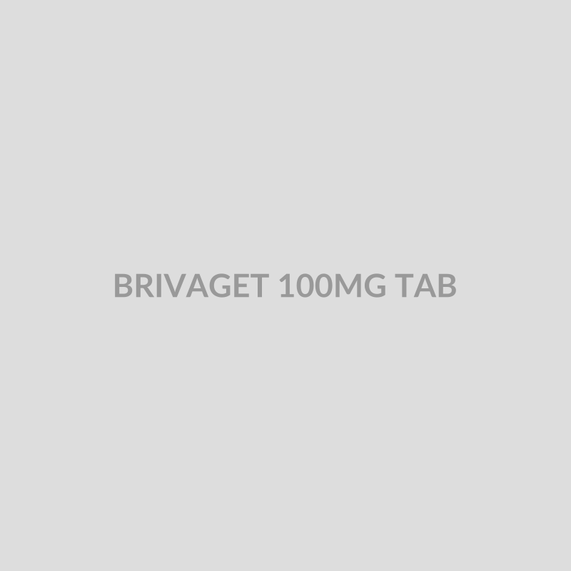 BRIVAGET 100MG TAB - Bolan Clinic Pharmacy
