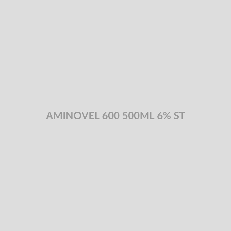 AMINOVEL 600 500ML 6% ST - Bolan Clinic Pharmacy