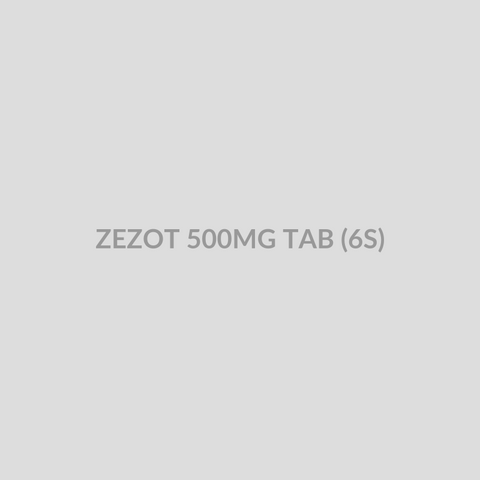 ZEZOT 500MG TAB (6S) - Bolan Clinic Pharmacy