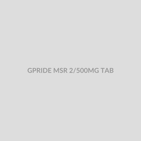 GPRIDE MSR 2/500MG TAB - Bolan Clinic Pharmacy