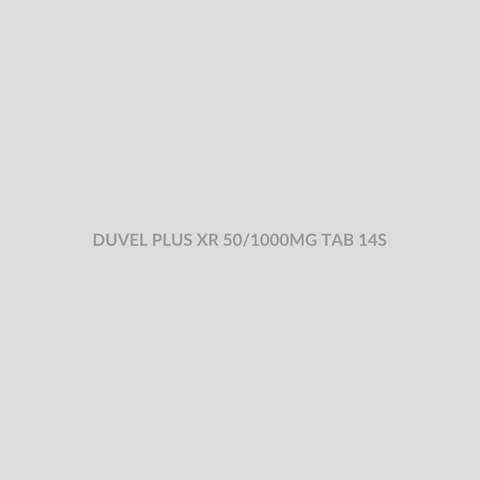 DUVEL PLUS XR 50/1000MG TAB 14S - Bolan Clinic Pharmacy