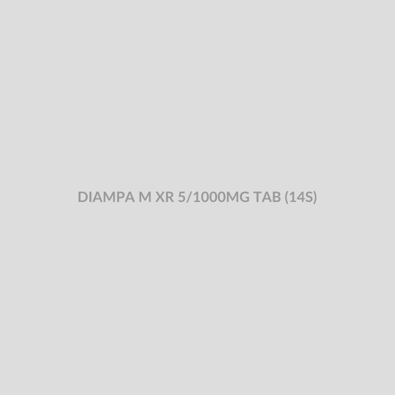DIAMPA M XR 5/1000MG TAB (14S) - Bolan Clinic Pharmacy