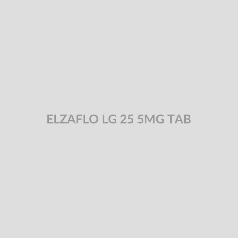 ELZAFLO LG 25 5MG TAB - Bolan Clinic Pharmacy