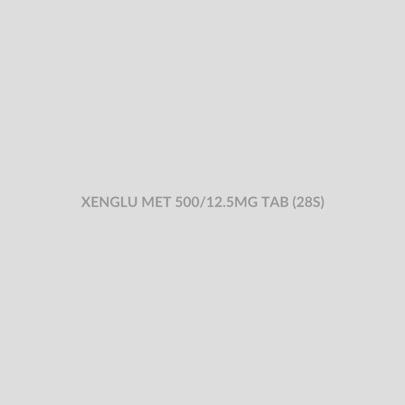 XENGLU MET 500/12.5MG TAB (28S) - Bolan Clinic Pharmacy
