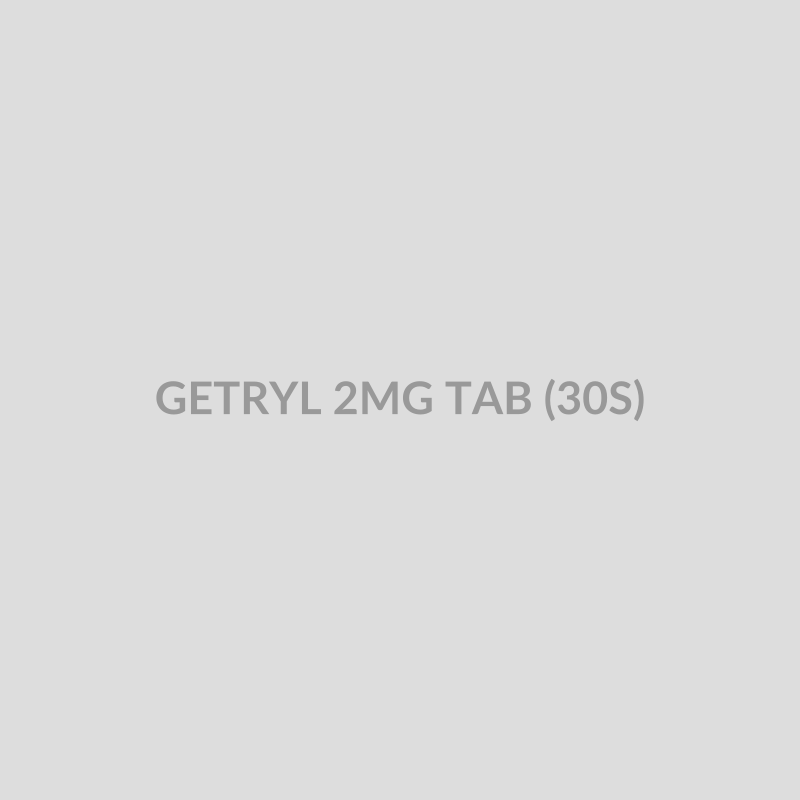 GETRYL 2MG TAB (30S) - Bolan Clinic Pharmacy