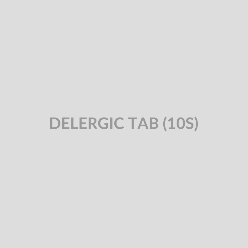 DELERGIC TAB (10S) - Bolan Clinic Pharmacy