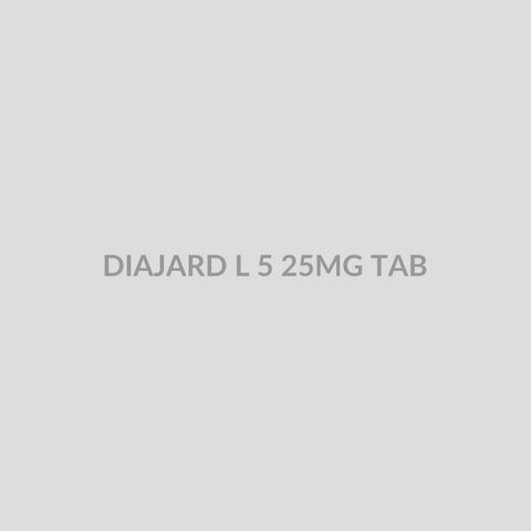 DIAJARD L 5 25MG TAB - Bolan Clinic Pharmacy