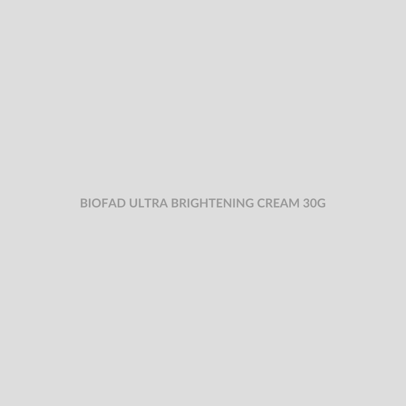 BIOFAD ULTRA BRIGHTENING CREAM 30G - Bolan Clinic Pharmacy