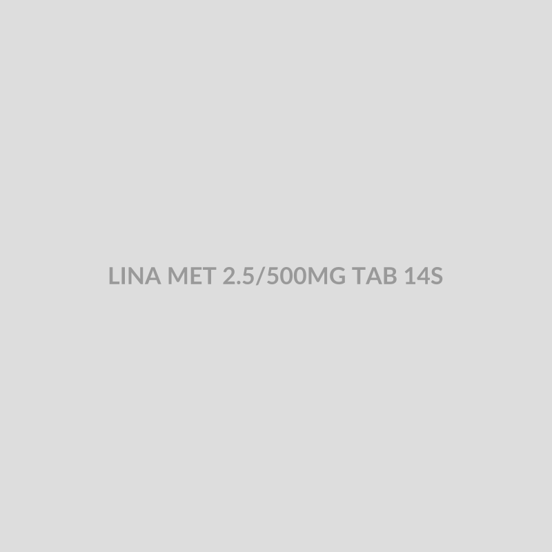 LINA MET 2.5/500MG TAB 14S - Bolan Clinic Pharmacy