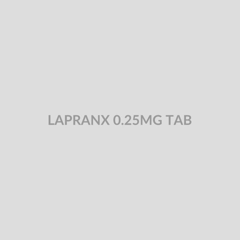 LAPRANX 0.25MG TAB - Bolan Clinic Pharmacy