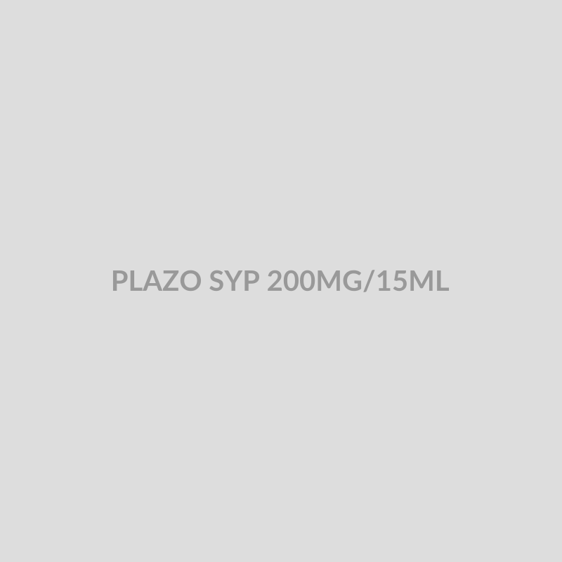 PLAZO SYP 200MG/15ML - Bolan Clinic Pharmacy