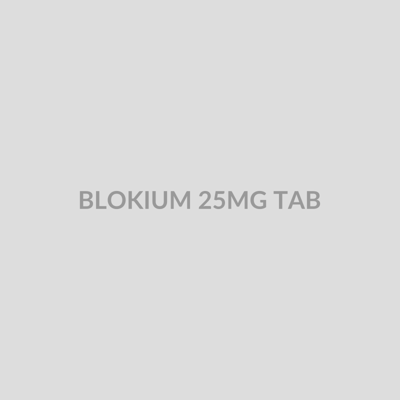 BLOKIUM 25MG TAB - Bolan Clinic Pharmacy