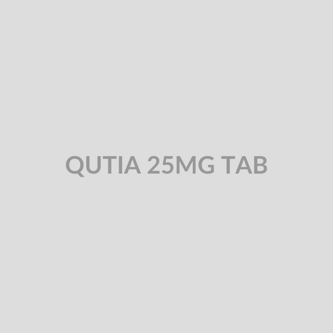 QUTIA 25MG TAB - Bolan Clinic Pharmacy