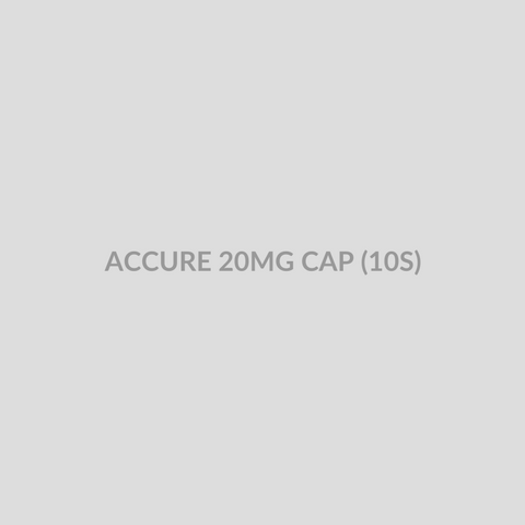 ACCURE 20MG CAP (10S) - Bolan Clinic Pharmacy