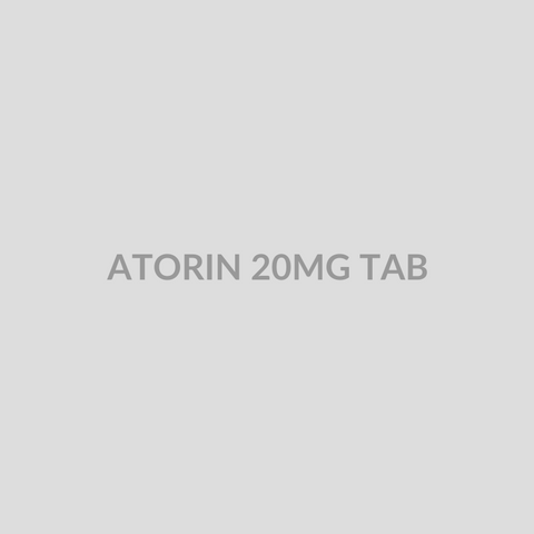 ATORIN 20MG TAB - Bolan Clinic Pharmacy