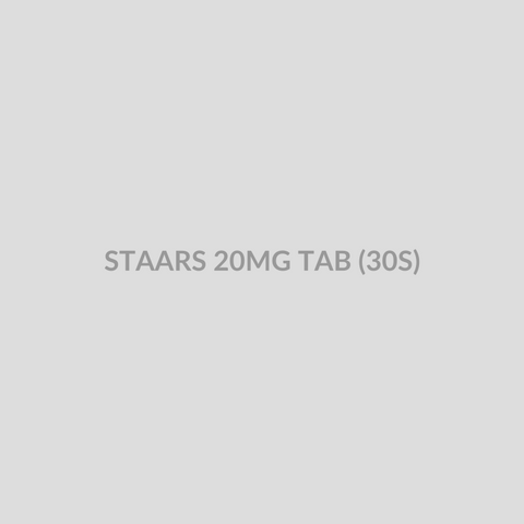 STAARS 20MG TAB (30S) - Bolan Clinic Pharmacy