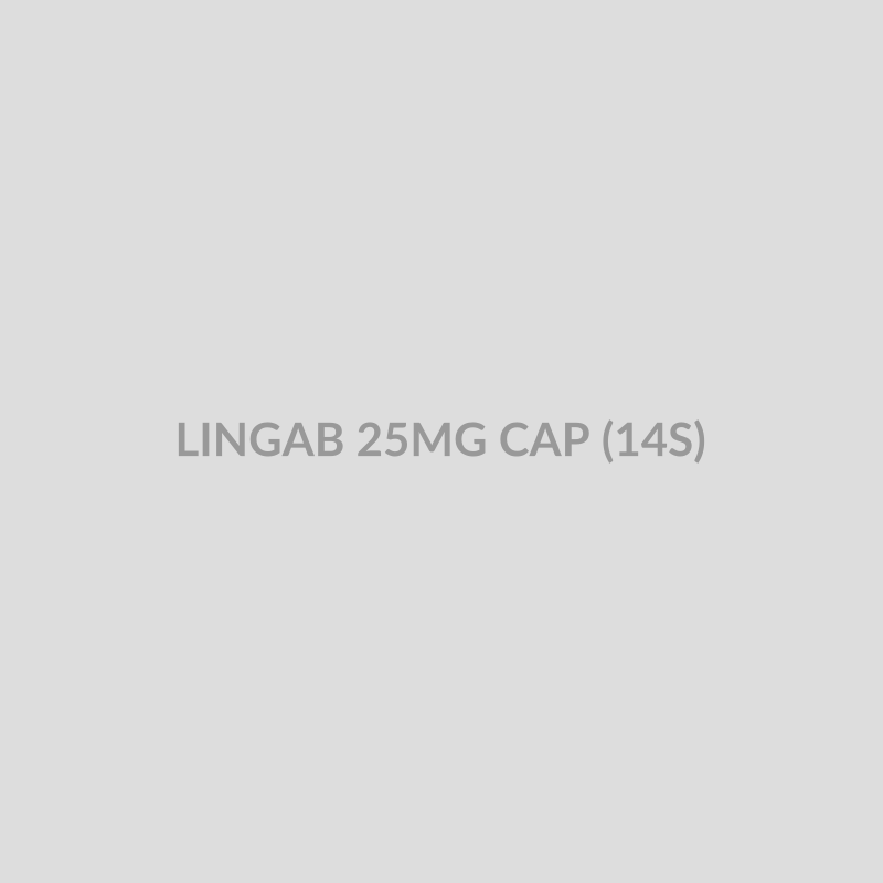 LINGAB 25MG CAP (14S) - Bolan Clinic Pharmacy