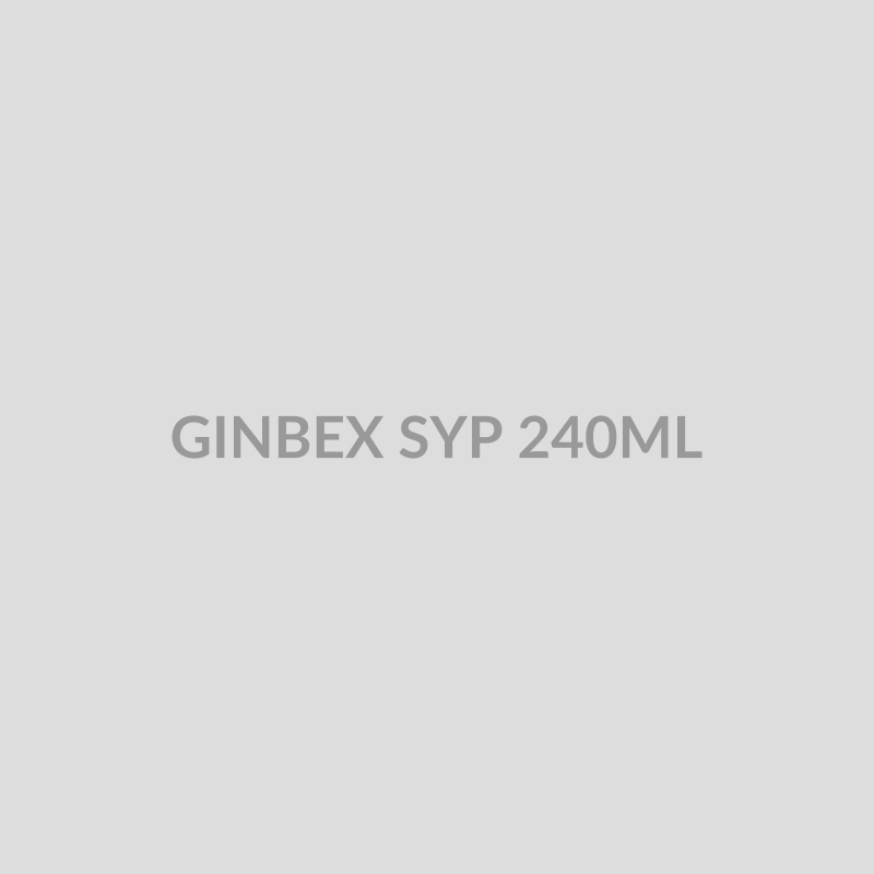 GINBEX SYP 240ML - Bolan Clinic Pharmacy