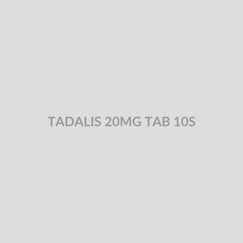 TADALIS 20MG TAB 10S - Bolan Clinic Pharmacy