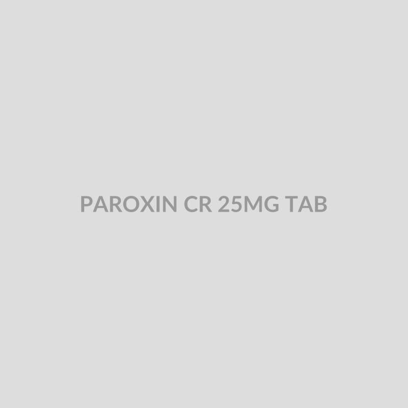 PAROXIN CR 25MG TAB - Bolan Clinic Pharmacy