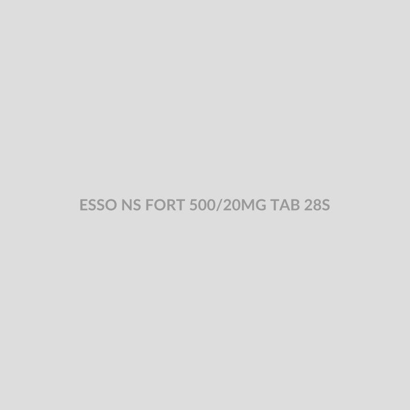 ESSO NS FORT 500/20MG TAB 28S - Bolan Clinic Pharmacy