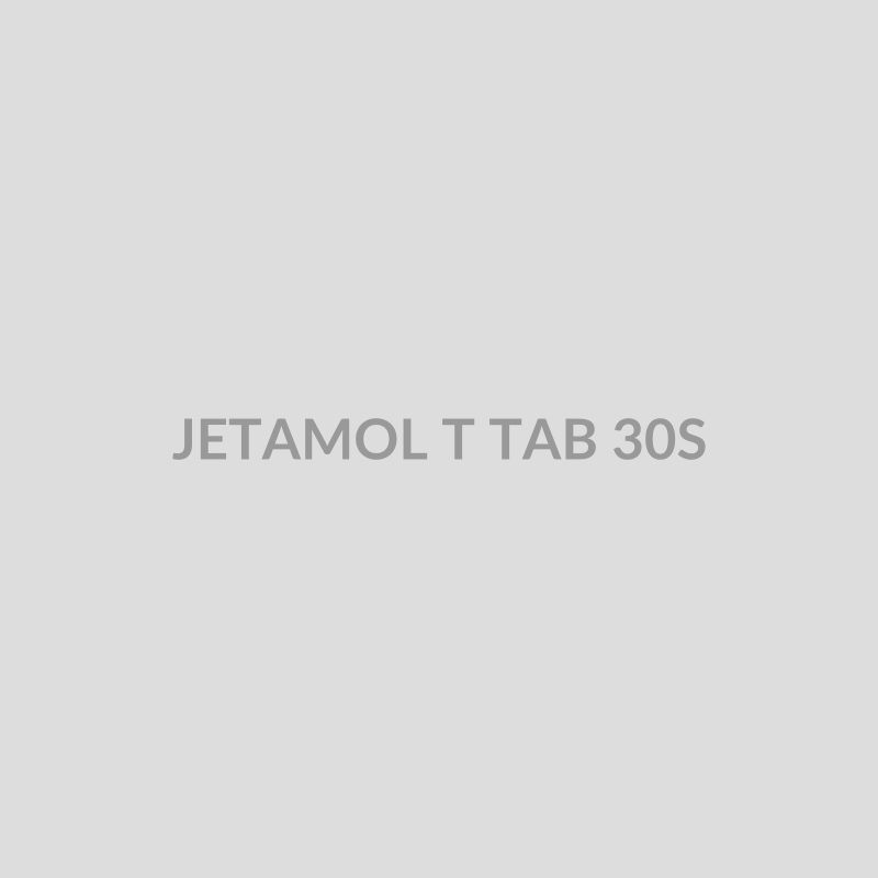 JETAMOL T TAB 30S - Bolan Clinic Pharmacy