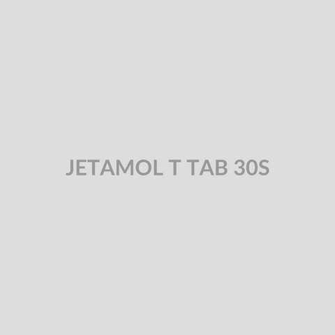 JETAMOL T TAB 30S - Bolan Clinic Pharmacy