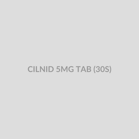 CILNID 5MG TAB (30S) - Bolan Clinic Pharmacy