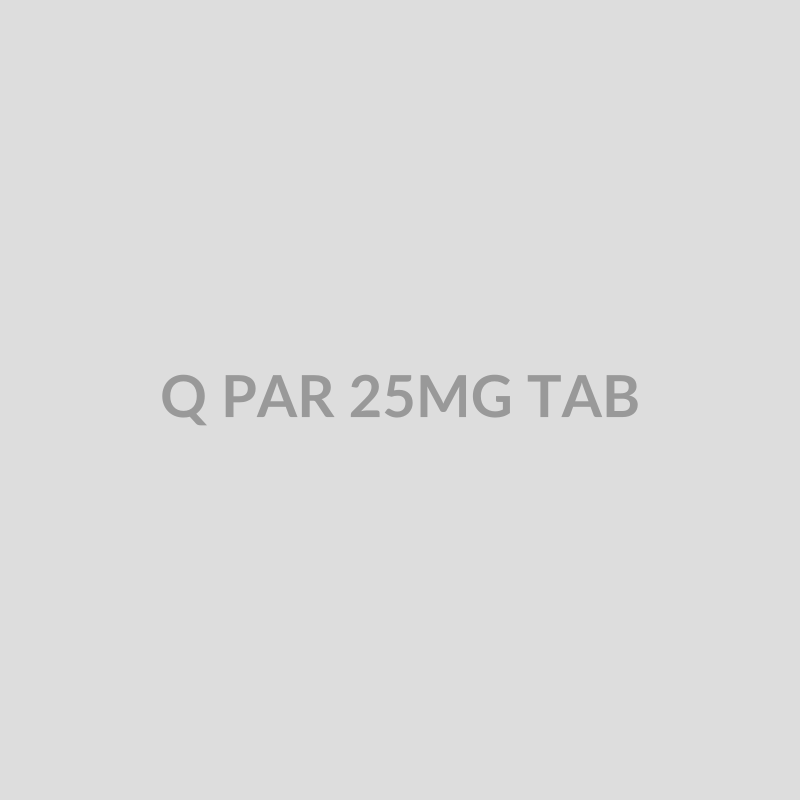 Q PAR 25MG TAB - Bolan Clinic Pharmacy