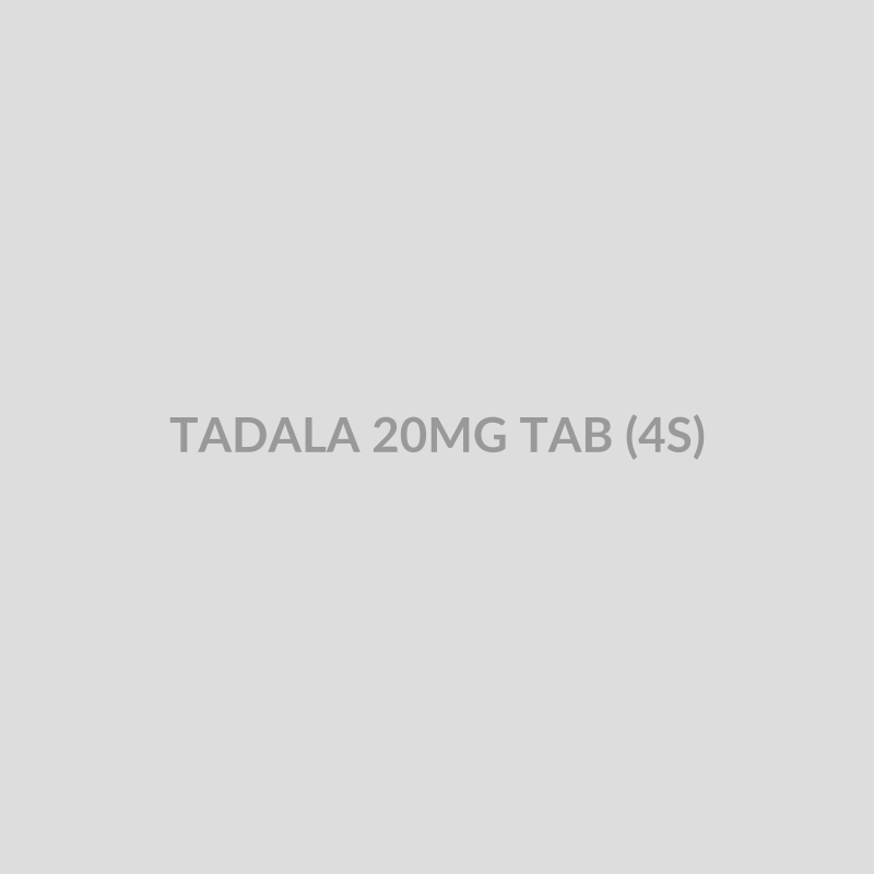 TADALA 20MG TAB (4S) - Bolan Clinic Pharmacy
