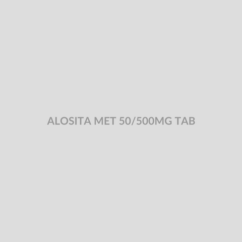 ALOSITA MET 50/500MG TAB - Bolan Clinic Pharmacy