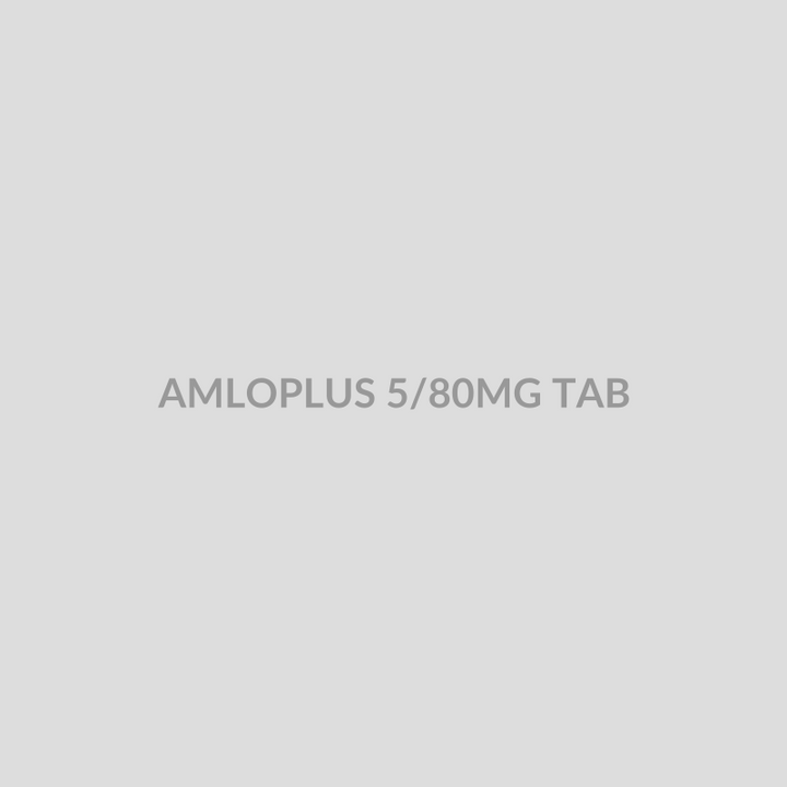 AMLOPLUS 5/80MG TAB - Bolan Clinic Pharmacy