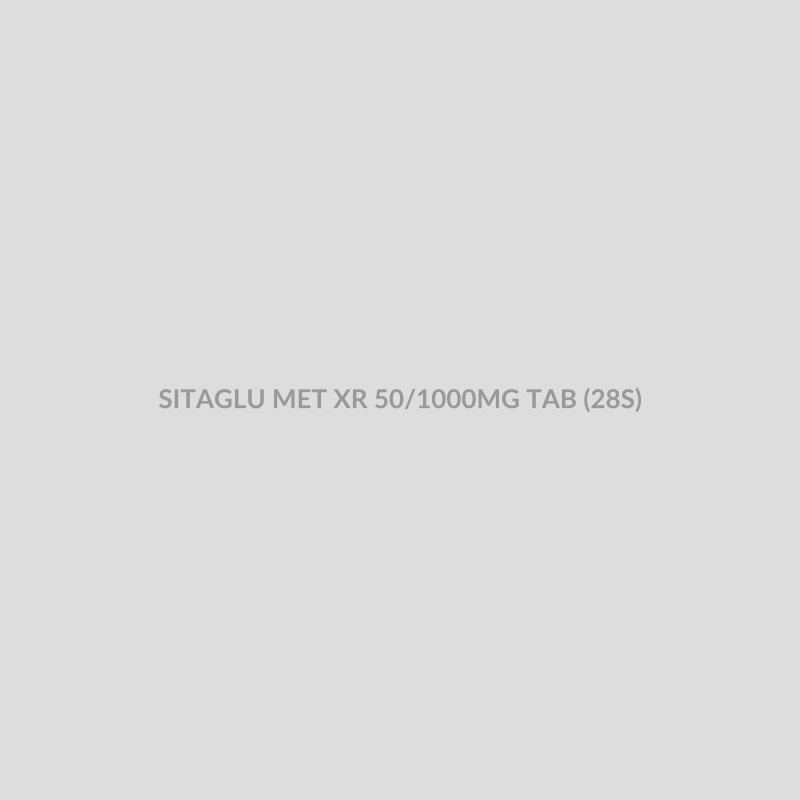 SITAGLU MET XR 50/1000MG TAB (28S) - Bolan Clinic Pharmacy