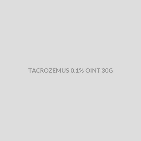 TACROZEMUS 0.1% OINT 30G - Bolan Clinic Pharmacy