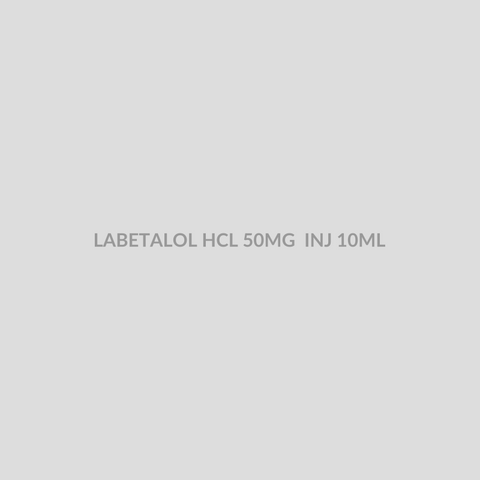 LABETALOL HCL 50MG INJ 10ML - Bolan Clinic Pharmacy