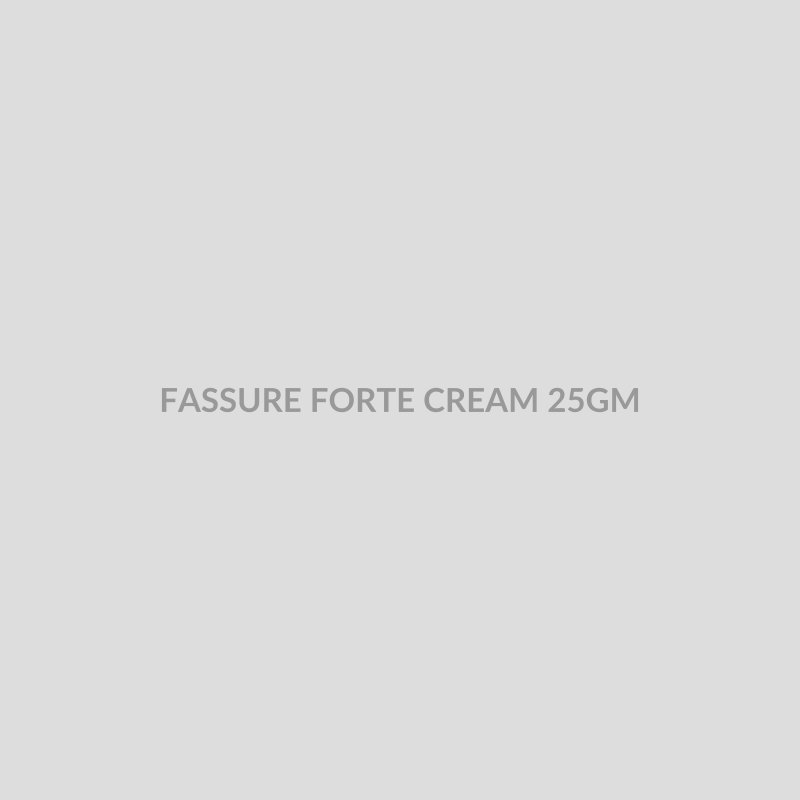 FASSURE FORTE CREAM 25GM - Bolan Clinic Pharmacy