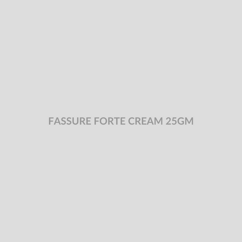 FASSURE FORTE CREAM 25GM - Bolan Clinic Pharmacy