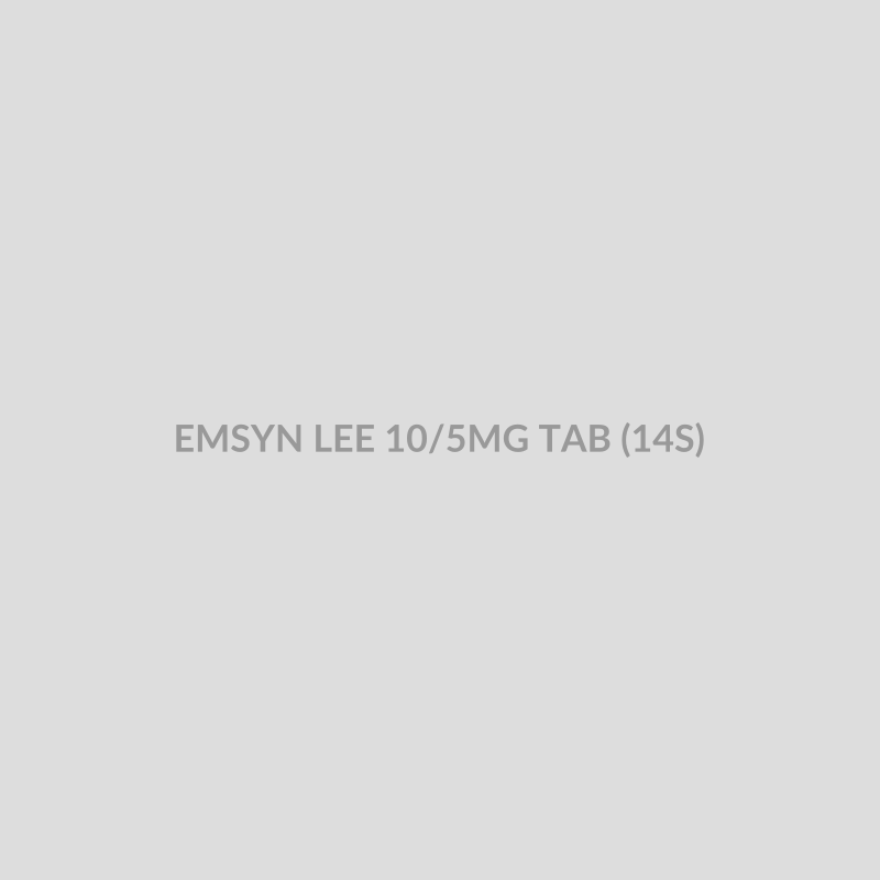 EMSYN LEE 10/5MG TAB (14S) - Bolan Clinic Pharmacy