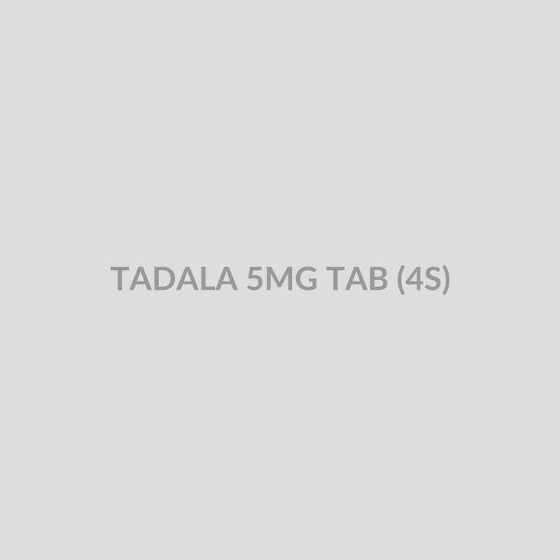 TADALA 5MG TAB (4S) - Bolan Clinic Pharmacy